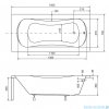 Besco Aria 150x70cm wanna prostokątna #WAA-150-PA